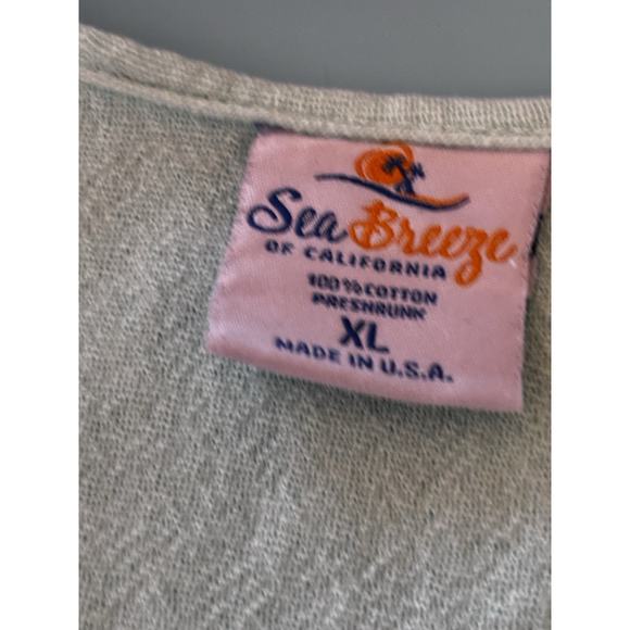 Sea Breeze of California Womens XL Top Made InUSA Beachy Cottage Core Airy - Picture 11 of 12